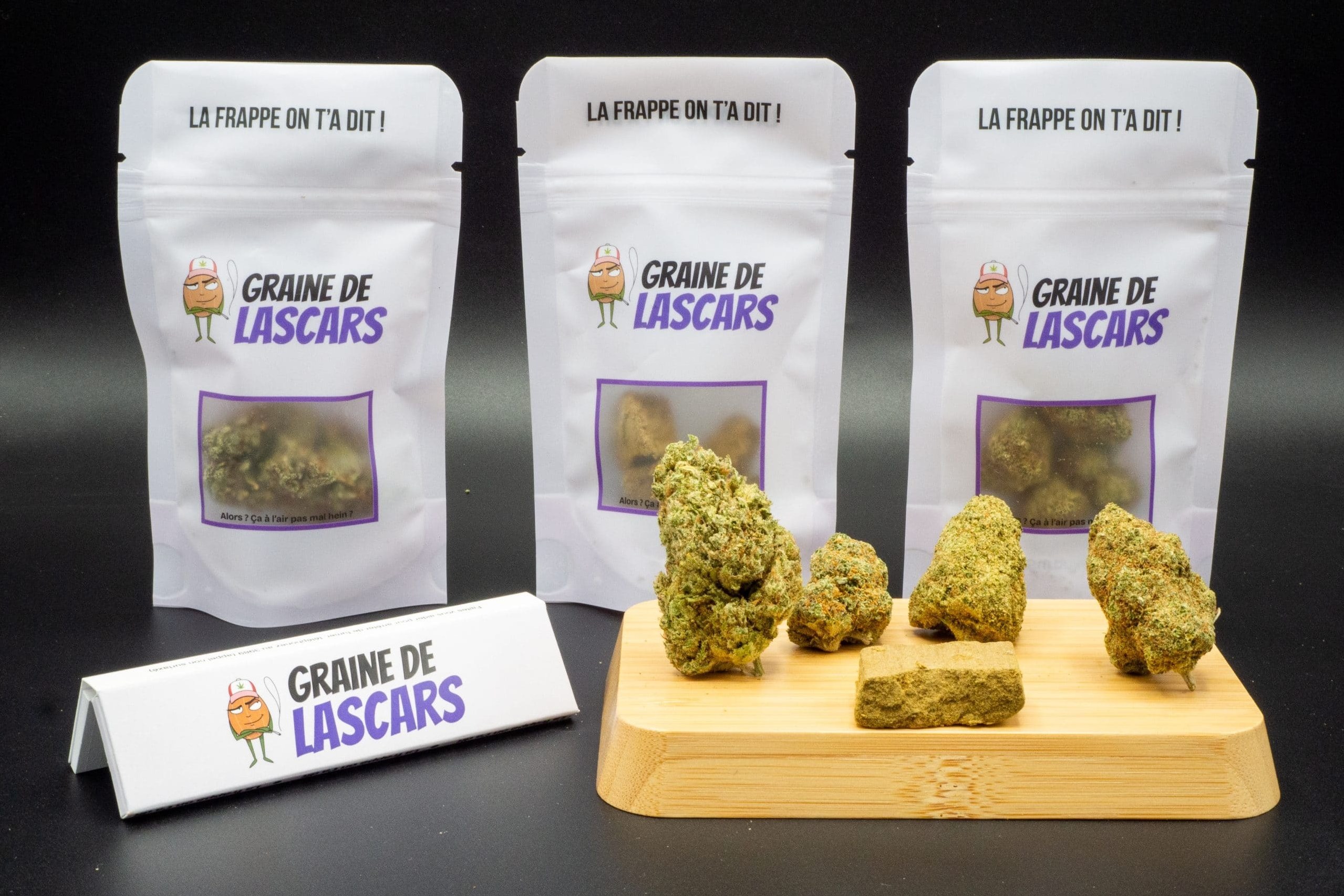 Graine de Lascars — fleurs et résines CBD premium